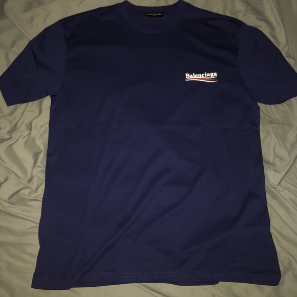 Balenciaga Other - Balenciaga Blue Campaign T-Shirt